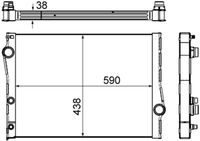 Thumbnail - Radiateur - CR1049000S - MAHLE