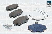 комплект спирачно феродо, дискови спирачки