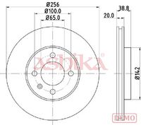 Disc frana ASHIKA, Cod: 60-00-0935C