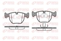 комплект спирачно феродо, дискови спирачки