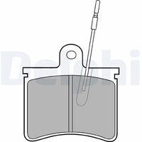 комплект спирачно феродо, дискови спирачки