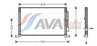 Condensator / Radiator aer conditionat AVA Clever Choice, Cod: FD5302