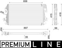 Thumbnail - Intercooler, inlaatluchtkoeler - CI625000P - MAHLE