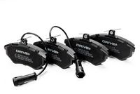 комплект спирачно феродо, дискови спирачки