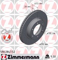 Disc frana ZIMMERMANN, Cod: 590.2847.52