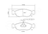 BREMBO High performance remblokkenset 3