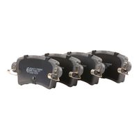 Комплект спирачно феродо, дискови спирачки 402B0167 RIDEX
