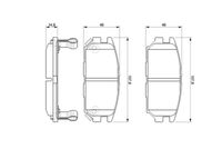 Bremsbelagsatz, Scheibenbremse