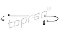 предупредителен контактен сензор, износване на накладките