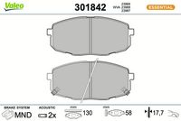 Bremsbelagsatz, Scheibenbremse