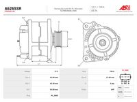 Генератор A6265SR AS-PL
