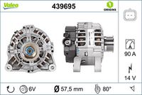 Generator / Alternator VALEO, Cod: 439695