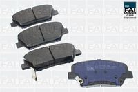 комплект спирачно феродо, дискови спирачки