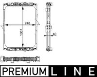 Thumbnail - Radiateur - CR728000P - MAHLE