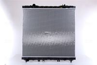 Radiators, Motora dzesēšanas sistēma 666226 NISSENS