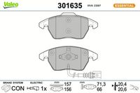 Bremsbelagsatz, Scheibenbremse