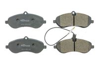 комплект спирачно феродо, дискови спирачки