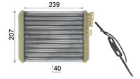 Thumbnail - Kachelradiateur, interieurverwarming - AH90000P - MAHLE