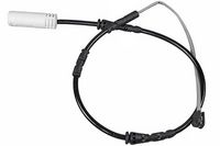 предупредителен контактен сензор, износване на накладките