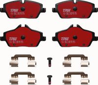 Set placute frana TRW, Cod: GDB1611DTE
