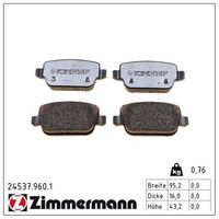 комплект спирачно феродо, дискови спирачки