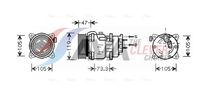 Compresor clima / aer conditionat AVA Clever Choice, Cod: PEK242