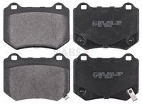 Bremsbelagsatz, Scheibenbremse