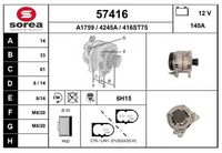 Generator / Alternator EAI, Cod: 57416
