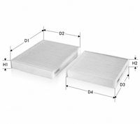 Филтър купе (поленов филтър)