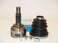 каре комплект, полуоска