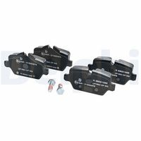 Bremsbelagsatz, Scheibenbremse