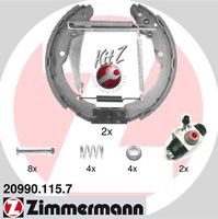 Bremsbackensatz