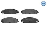 комплект спирачно феродо, дискови спирачки