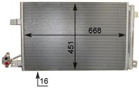Thumbnail - Condensor, airconditioning - AC774000S - MAHLE
