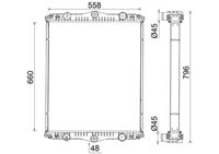 Thumbnail - Radiateur - CR2583000S - MAHLE