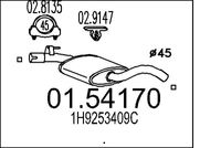 Mittelschalldämpfer