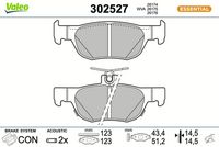 Bremsbelagsatz, Scheibenbremse