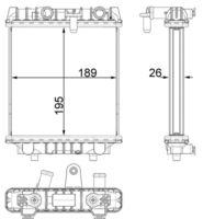 Thumbnail - Radiateur - CR1966000P - MAHLE