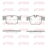 комплект спирачно феродо, дискови спирачки