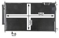 Thumbnail - Condensor, airconditioning - AC826000P - MAHLE