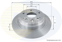 Disc frana COMLINE, Cod: ADC0562