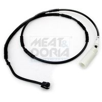 предупредителен контактен сензор, износване на накладките