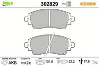 Bremsbelagsatz, Scheibenbremse