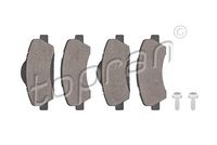 комплект спирачно феродо, дискови спирачки