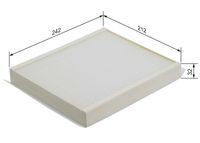 Filter, Innenraumluft Filter, Innenraumluft