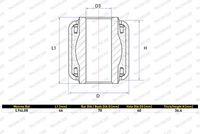 MONROE Stabilisatorlager aan draagarm 2