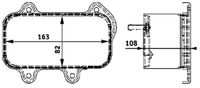 Thumbnail - Oliekoeler, motorolie - CLC39000P - MAHLE