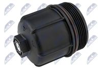 Cap, oil filter housing