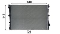 Thumbnail - Radiateur - CR2101000P - MAHLE