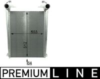 Thumbnail - Intercooler, inlaatluchtkoeler - CI44000P - MAHLE